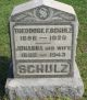 Johanna Schultz Tombstone in North Ridge Cemetery